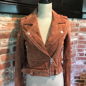 Suede Motorcycle Jacket